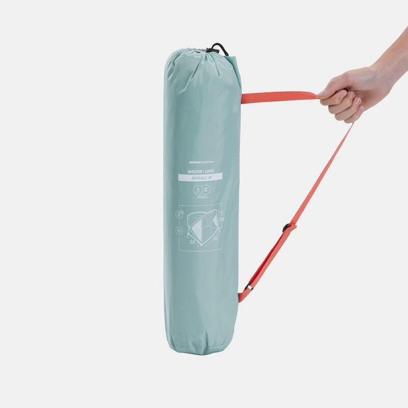 Quechua Abri Ă Arceaux De Camping - 4 Places - Arpenaz 4P â Image 2