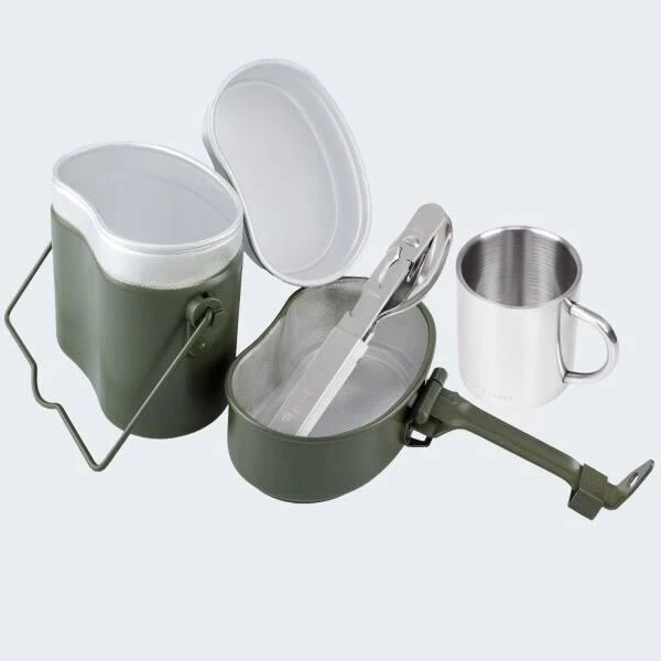 Batterie De Cuisine, Couverts De Camping & Tasse Thermique | Aluminium & Inox â Image 2