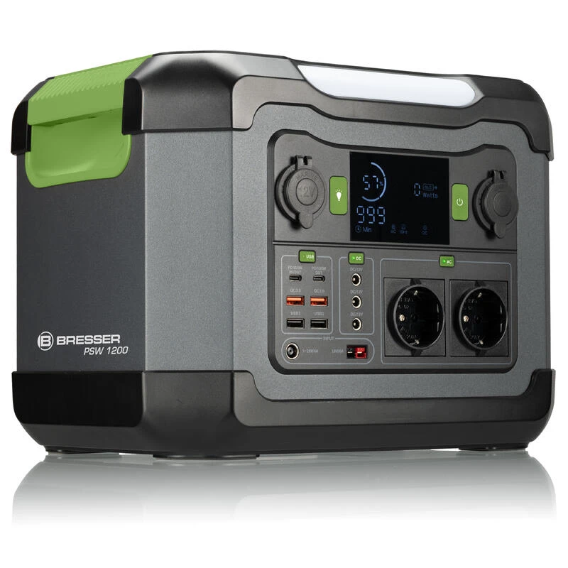 Batterie Externe Portable BRESSER 1200 W - Powerbank, Camping, Voyage – Image 2