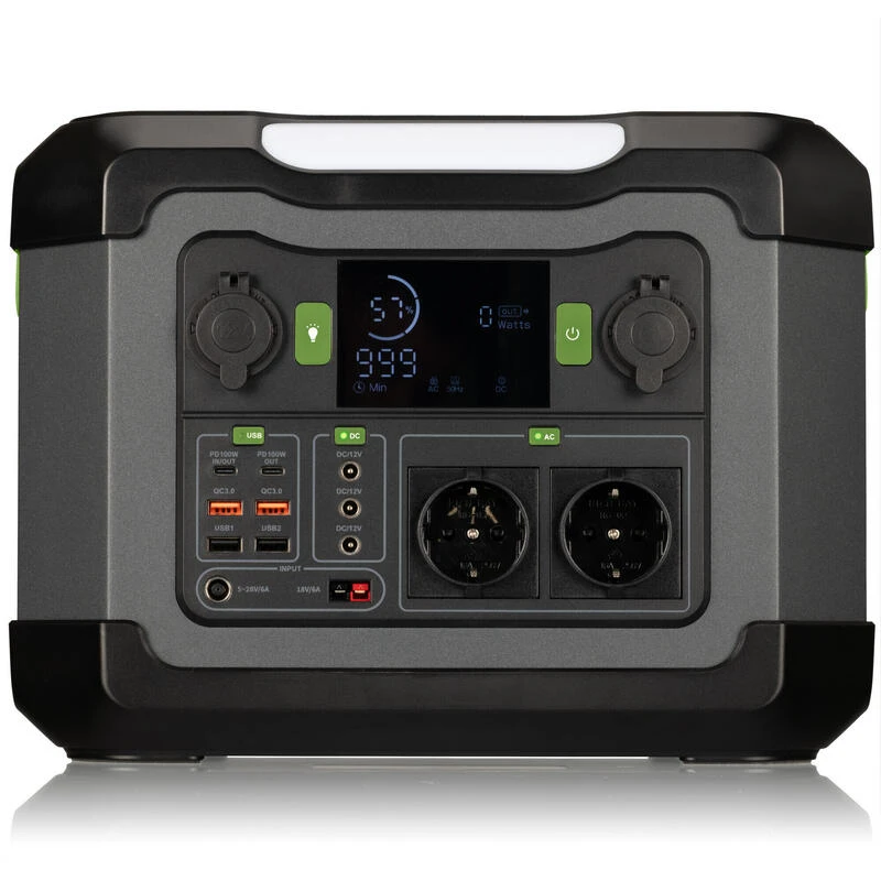 Batterie Externe Portable BRESSER 1200 W - Powerbank, Camping, Voyage – Image 4