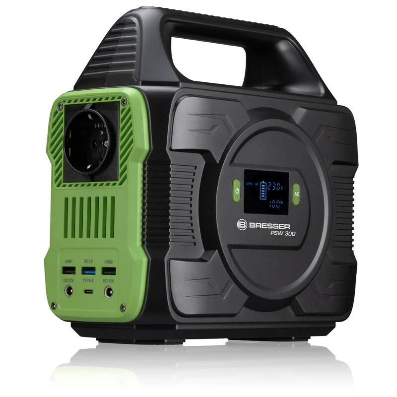 Batterie Externe Portable BRESSER 300 W - Powerbank, Camping, Voyage â Image 2