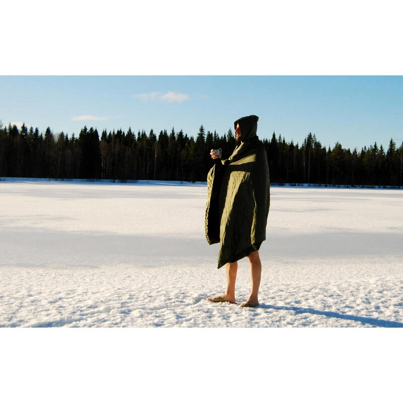 Bushmen Thermo Blanket - BĂąche/Bivouac/Poncho/Sous-couverture - Olive â Image 4