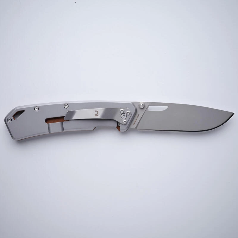 Couteau Chasse Pliant 8,5cm Grip V2 Kaki Axis 85 â Image 4