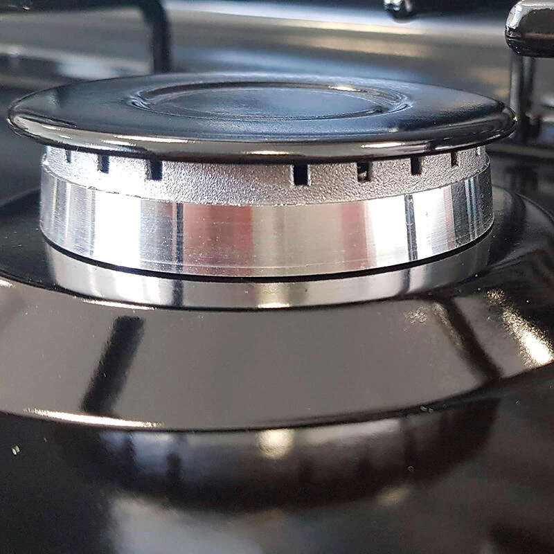 MPM Cuisinière à Gaz Portable Pour Le Camping Avec 3 Feux Couvercle Smile – Image 5