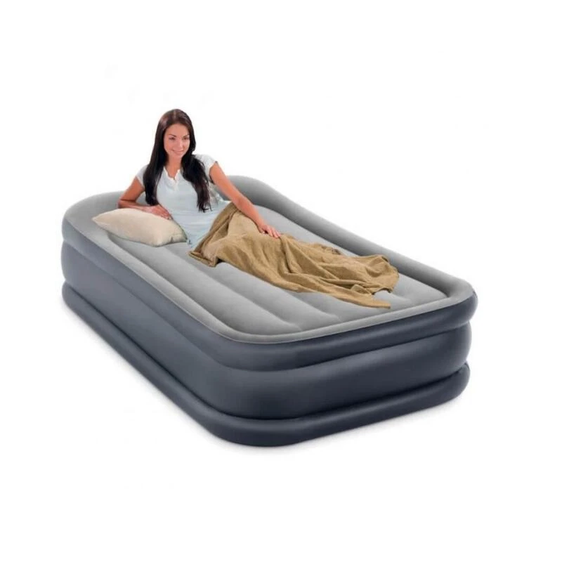 Intex Deluxe Pillow Rest Raised Twin - Lit Gonflable - 191x99x42cm - Avec Accessoires â Image 3