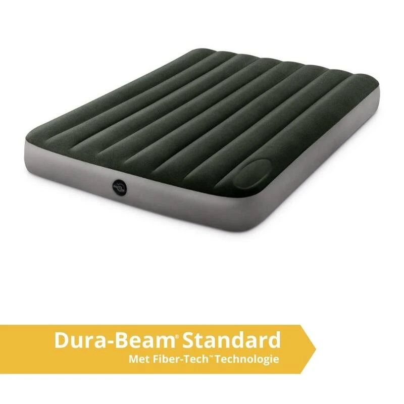 Intex Downy Full Airbed - Lit Gonflable - 191x137x25cm - Avec Accessoires â Image 2