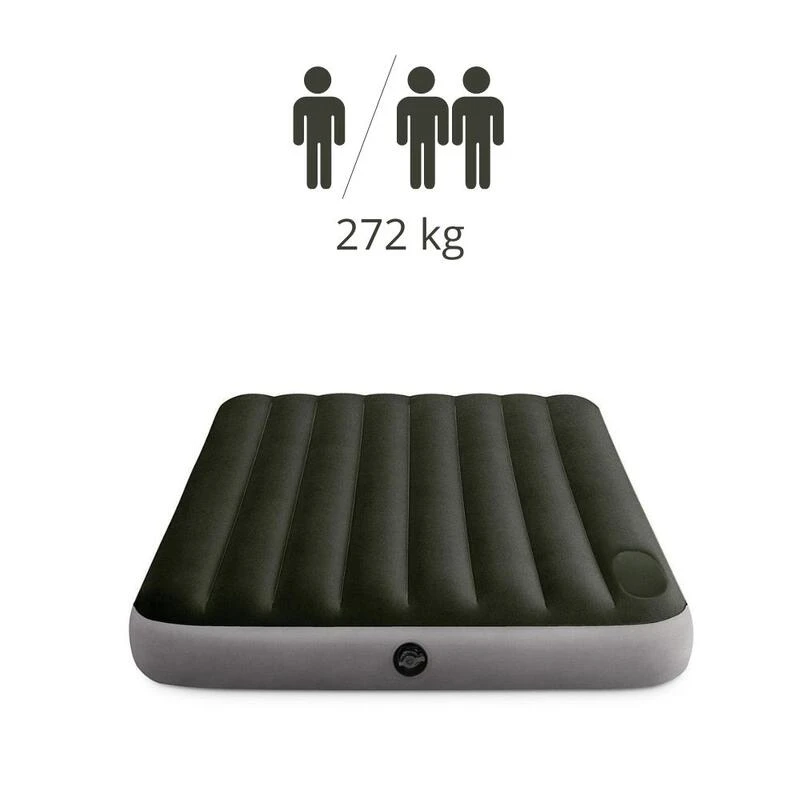 Intex Downy Full Airbed - Lit Gonflable - 191x137x25cm - Avec Accessoires â Image 3