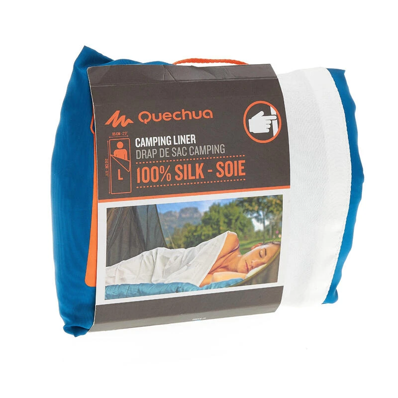 Quechua Drap De Sac De Camping Soie â Image 2