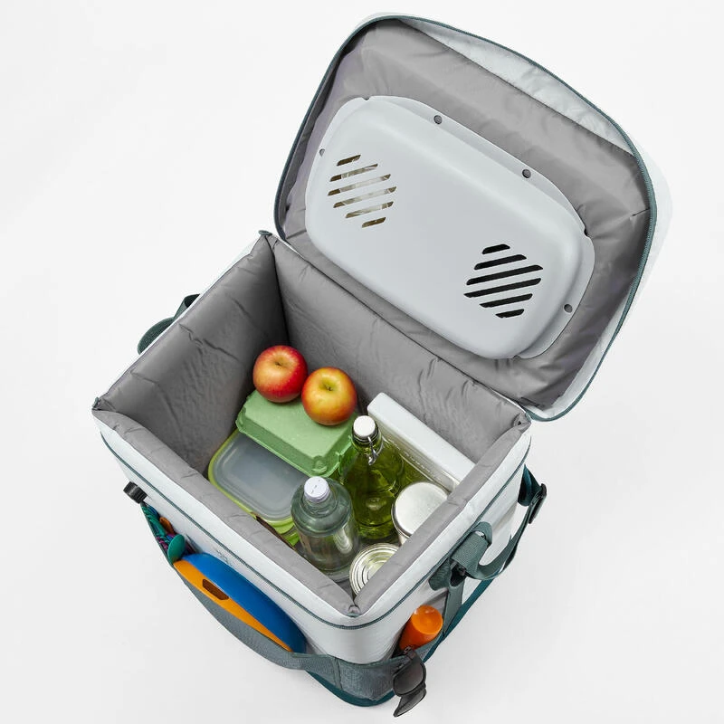 Quechua GLACIÈRE SOUPLE ÉLECTRIQUE DE CAMPING - 30 LITRES - CONSERVATION AU FRAIS 96 H – Image 3