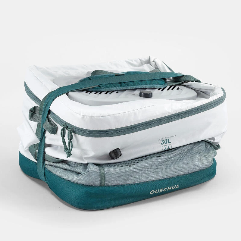 Quechua GLACIÈRE SOUPLE ÉLECTRIQUE DE CAMPING - 30 LITRES - CONSERVATION AU FRAIS 96 H – Image 4