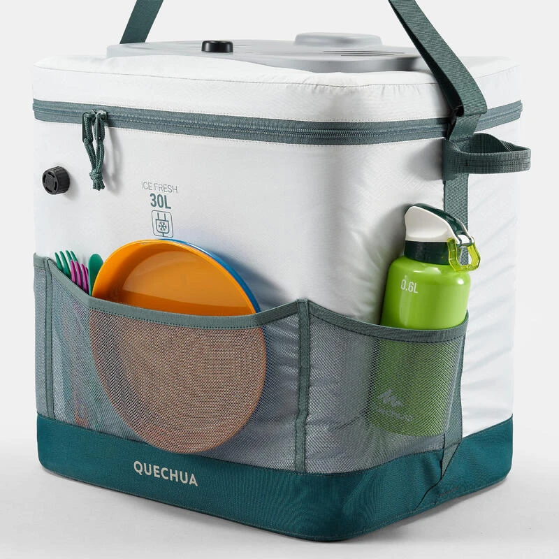 Quechua GLACIÈRE SOUPLE ÉLECTRIQUE DE CAMPING - 30 LITRES - CONSERVATION AU FRAIS 96 H – Image 7