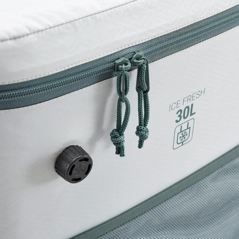 Quechua GLACIÈRE SOUPLE ÉLECTRIQUE DE CAMPING - 30 LITRES - CONSERVATION AU FRAIS 96 H – Image 8