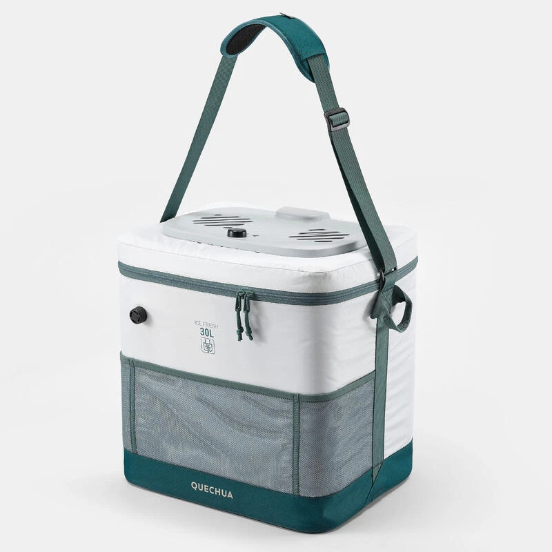 Quechua GLACIÈRE SOUPLE ÉLECTRIQUE DE CAMPING - 30 LITRES - CONSERVATION AU FRAIS 96 H – Image 10