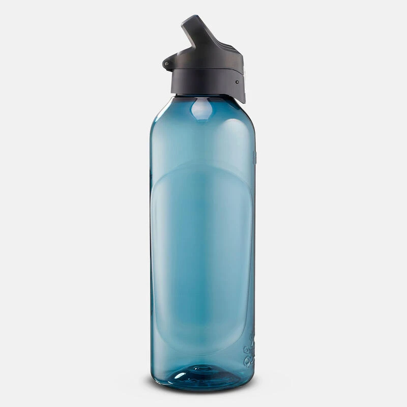 Quechua Gourde Rando MH500 Bouchon Ouverture Rapide 1,2 Litre Plastique (Ecozen®) Bleu – Image 3