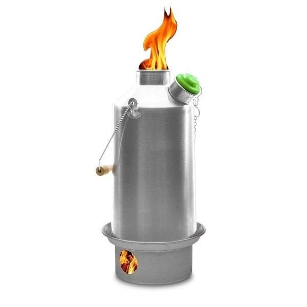 Kelly Kettle Grand 'Base Camp' 1.6L - Acier Inoxydable â Image 4