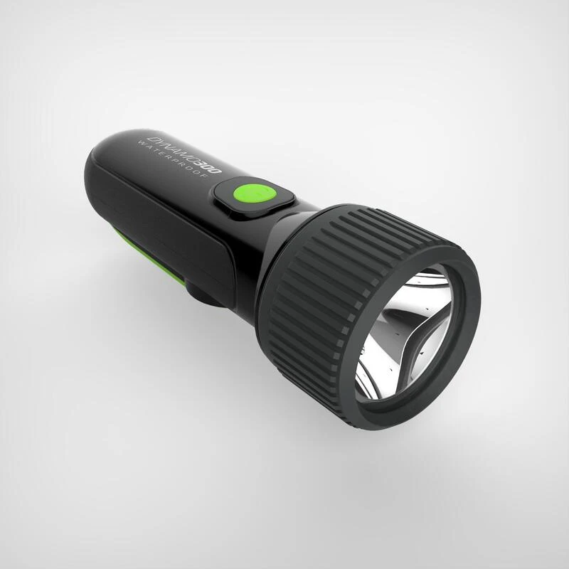 Lampe Torche Autonome Ă©tanche - DYNAMO 300 WP Noire - 35 Lumens â Image 2