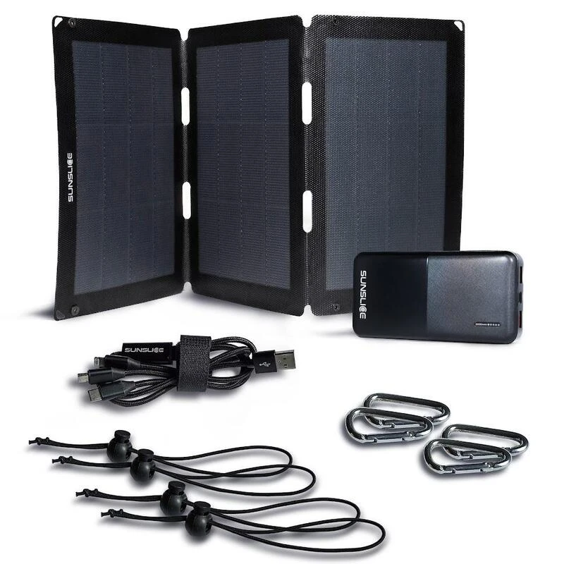 Pack Energie Nomade | Panneau Solaire 24W Avec Batterie 74Wh