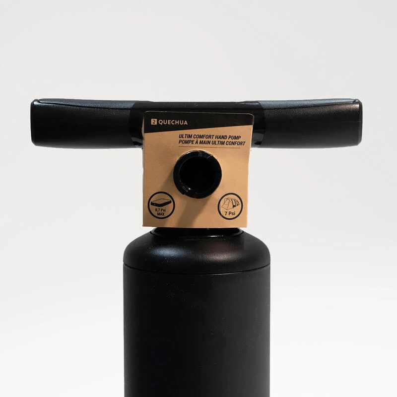 Quechua POMPE À MAIN CAMPING - ULTIM COMFORT 10 PSI - RECOMMANDÉE POUR TENTE GONFLABLE – Image 10