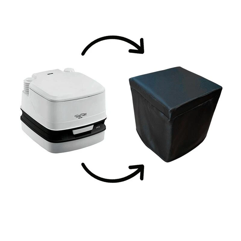 Porta Potti 335 Et Dometic 9L 972 Housse De Poterie En Simili-cuir Noir â Image 2