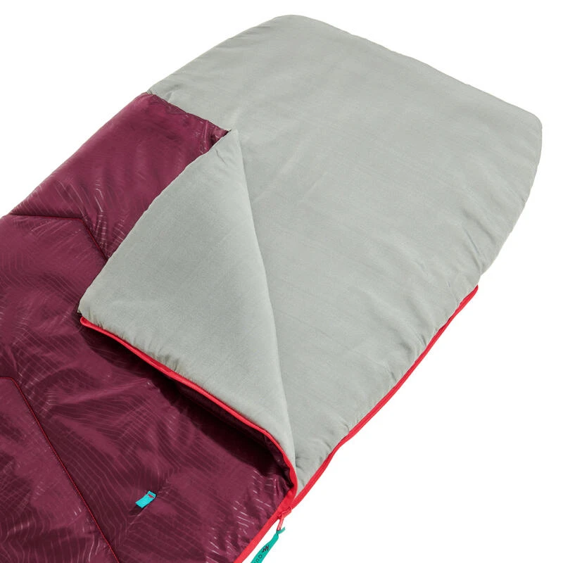 Quechua SAC DE COUCHAGE ENFANT MH100 10°C - PRUNE â Image 8