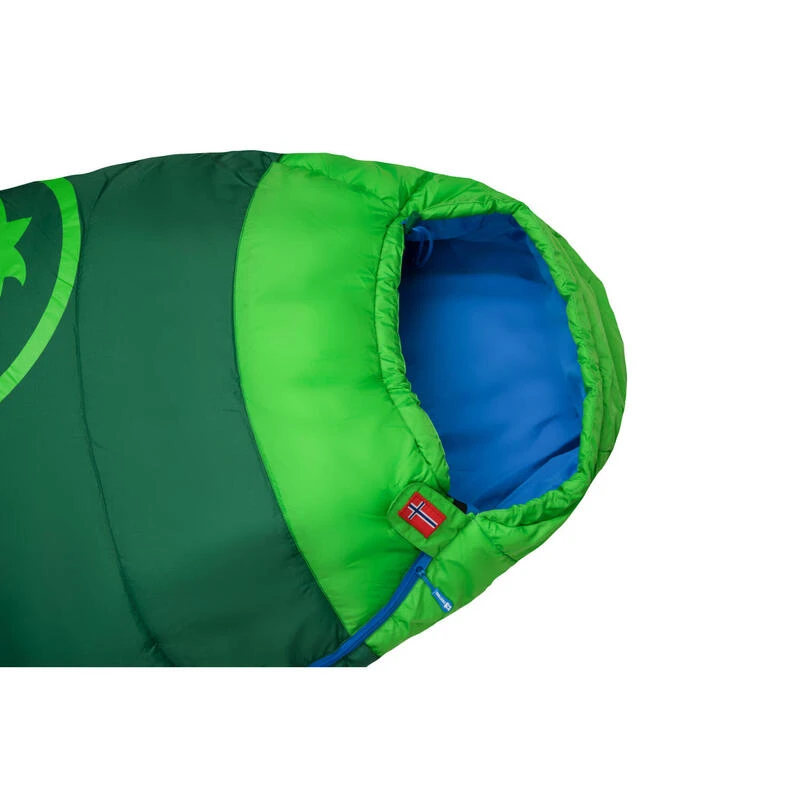 TROLLKIDS Sac De Couchage Pour Enfants Fjell Dreamer Vert FoncĂ© / Bleu Moyen â Image 4
