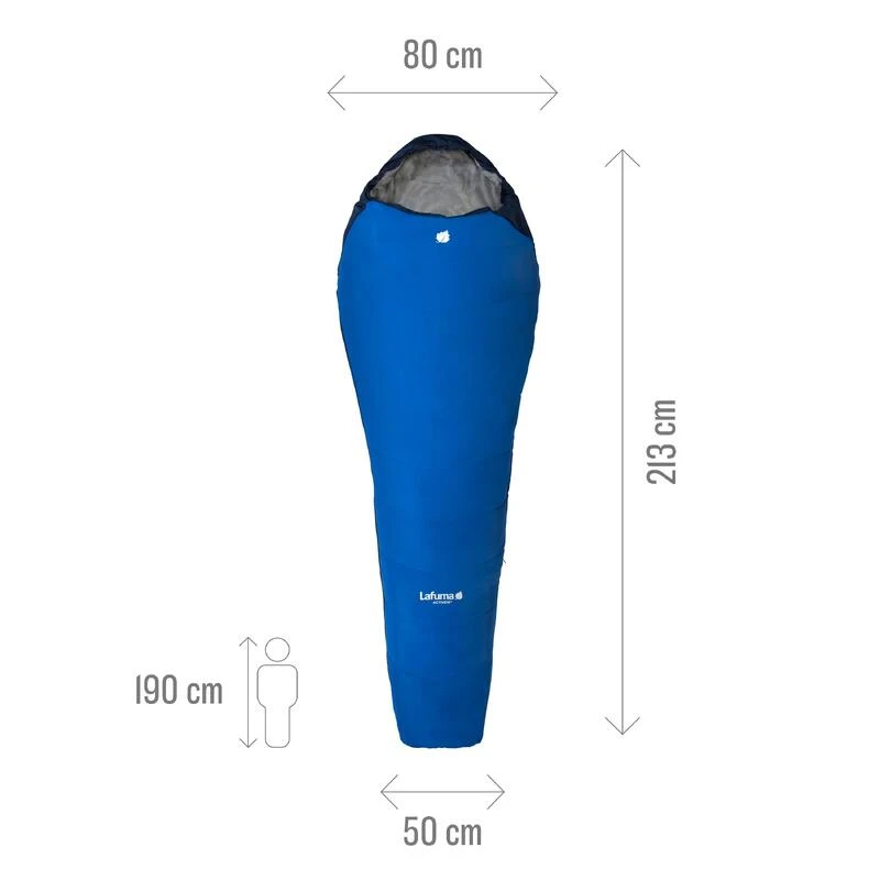 Lafuma Sac De Couchage Trekking Mixte ACTIVE 10 Droit â Image 4