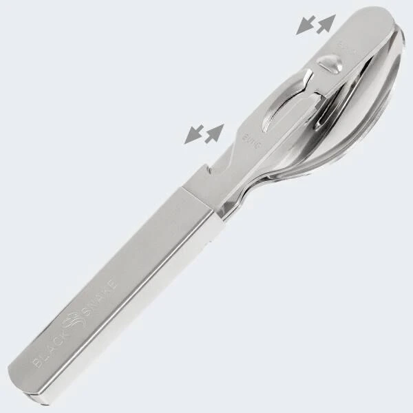 Set De Batterie De Cuisine & Couverts De Camping | Aluminium & Inox â Image 4