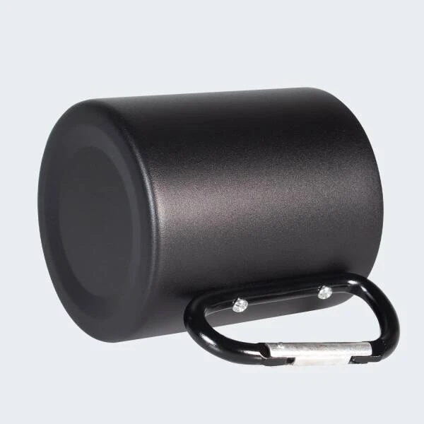 Tasse Thermique De Camping 300 Ml | Mousqueton | Acier Inoxydable | 4 Gobelets â Image 6