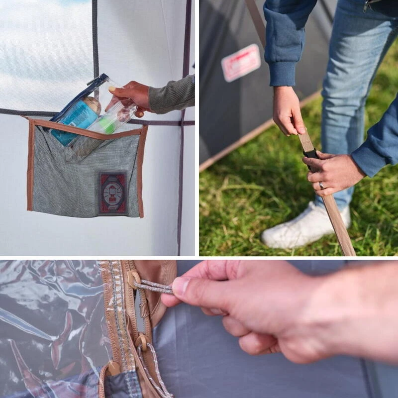 Tente Coleman 8 Personnes Octagon Gris â Image 6