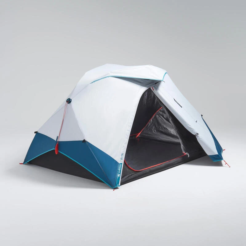 Quechua Tente De Camping - 2 SECONDS EASY - 2 Places - Fresh & Black – Image 6