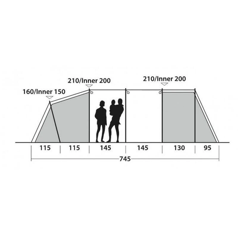 Tente De Camping Outwell Winwood 8 – Image 4