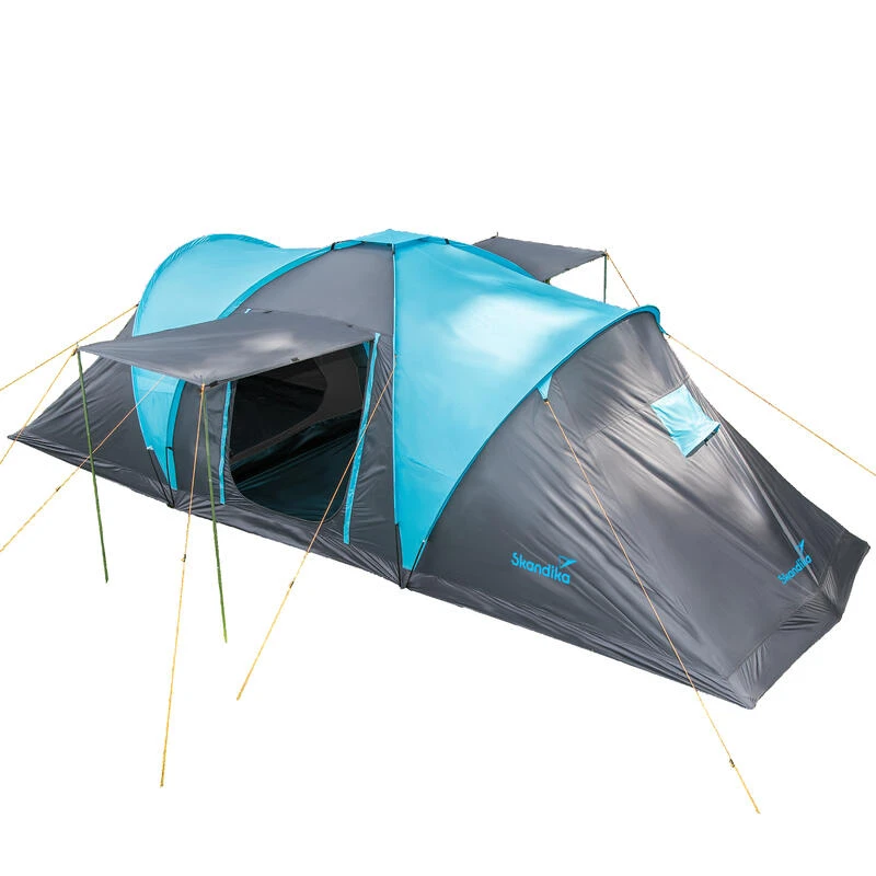 Tente Dôme Familiale Hammerfest 6 Protect - Sol Cousu - 6 Personnes - 2 Cabines
