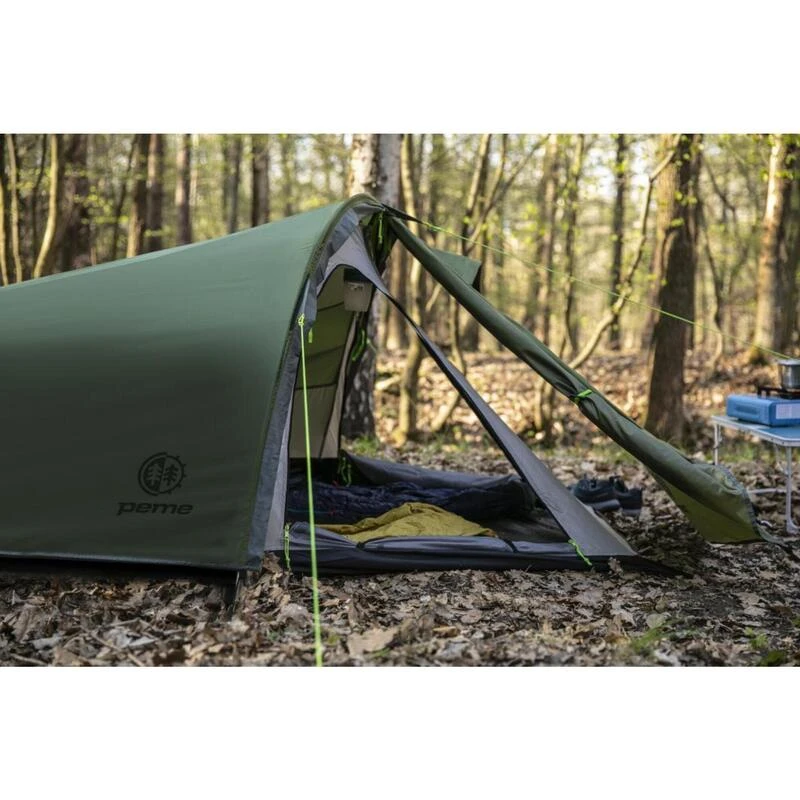 Tente Tunnel De Trekking Peme Forest 2 Places 2.5 Kg – Image 4