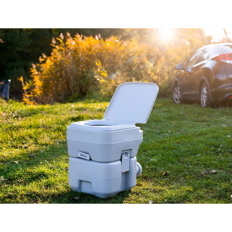 Toilette Portable 20L Pour Camping-Car, WC Avec Chasse D'Eau 13L Camry â Image 5